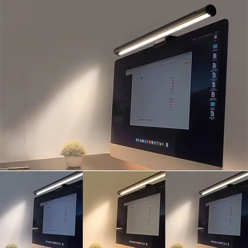LEDモニターライトハンギングデスクランプ - 無段階調光、 - Desk Setup Lamp のレビューと価格