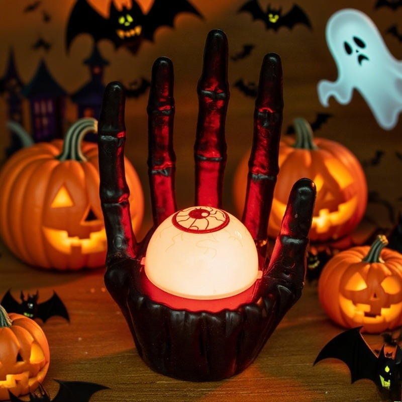 1-10 個ハロウィンパーティーテーブル装飾小道具カボチャラ - Desk Setup Lamp のレビューと価格