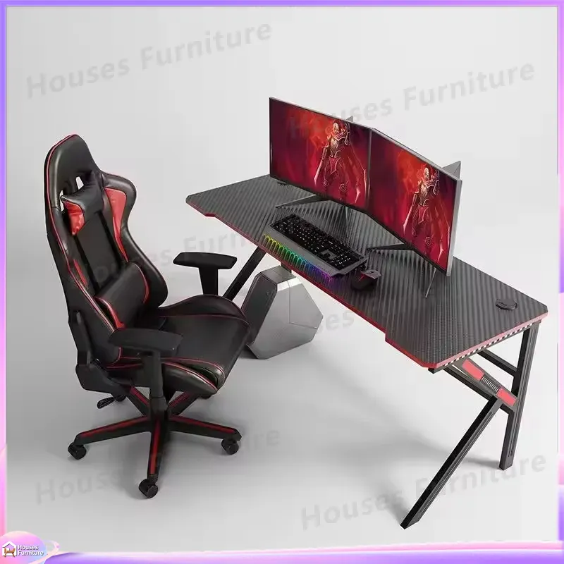 高さ調節可能なRGB LEDゲーミングデスク（PCセットアッ - Desk Setup L Shaped のレビューと価格