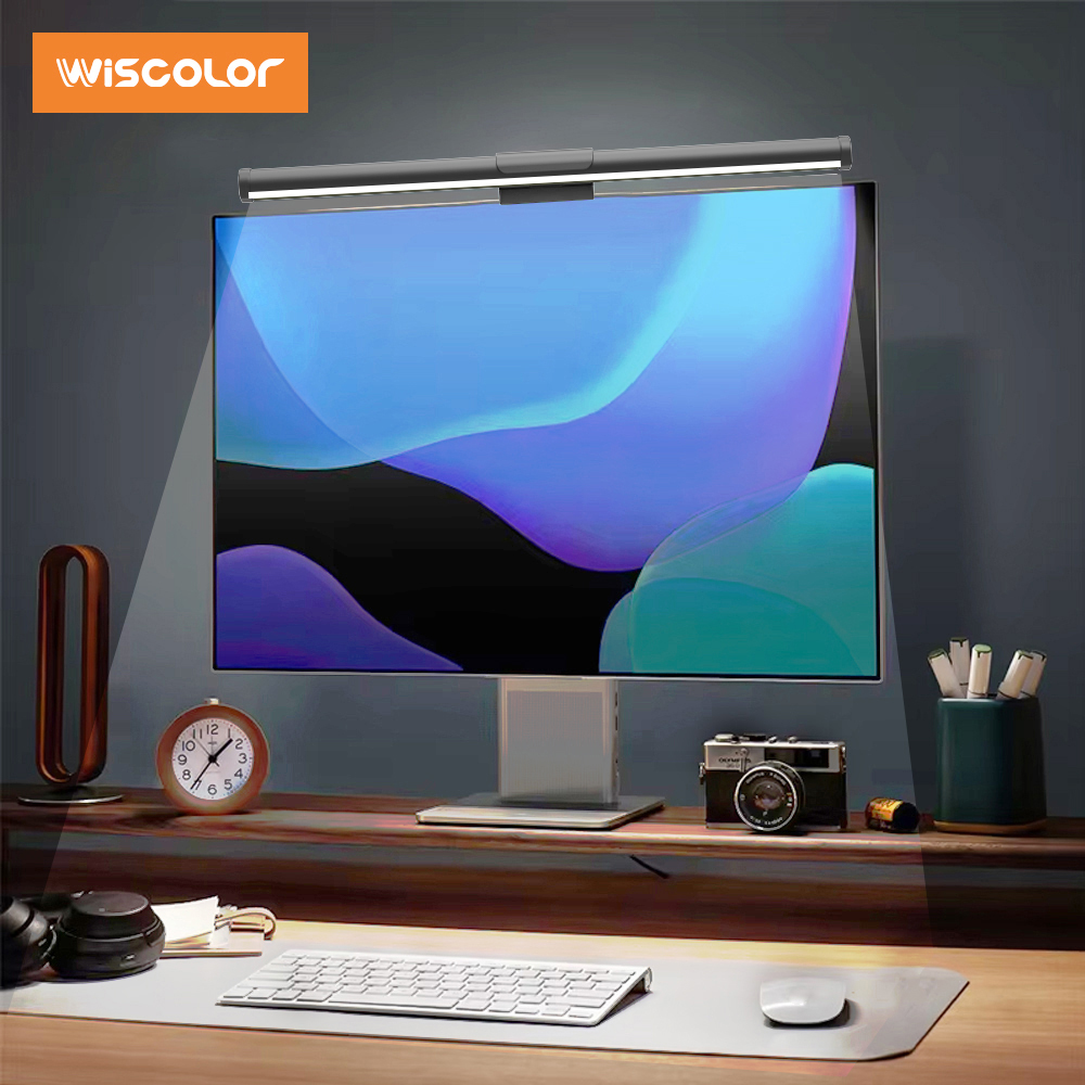 Wiscolor LED スクリーンモニターハンギングライト - Desk Setup Lamp のレビューと価格
